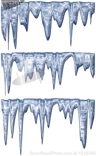 Image of Thawing icicles
