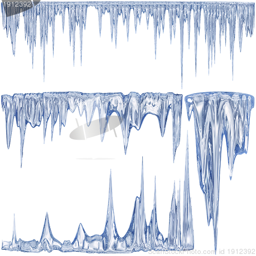 Image of winter icicles