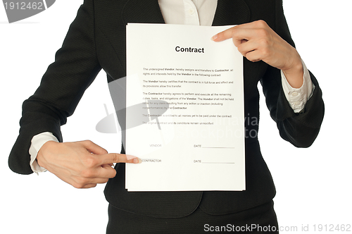 Image of Contract