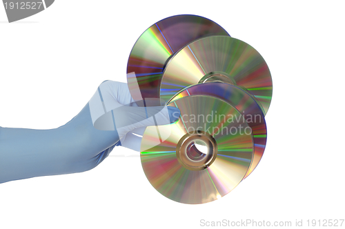 Image of Disks with information