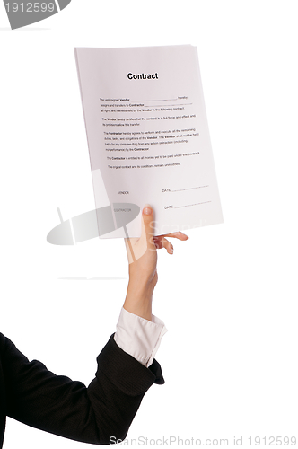 Image of Contract