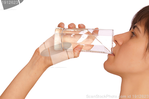 Image of drinking mineral water