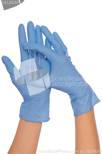 Image of ampules for making a vaccination