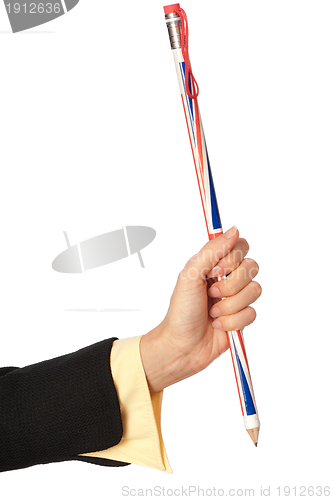 Image of big pencil