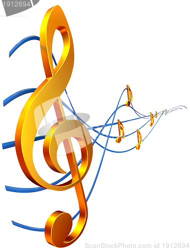 Image of treble clef