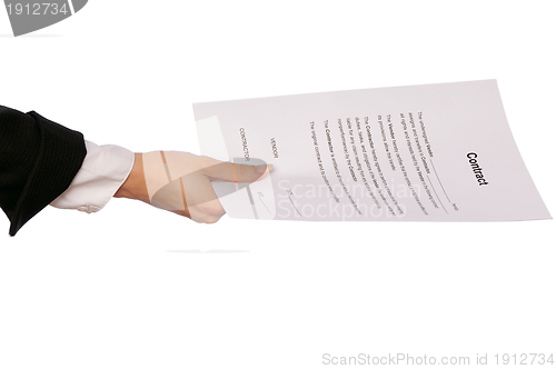 Image of Contract