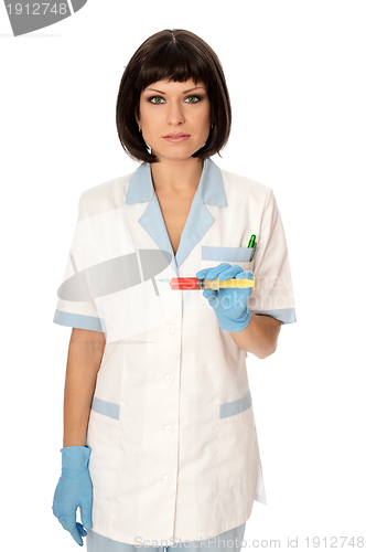 Image of doctor with syringe