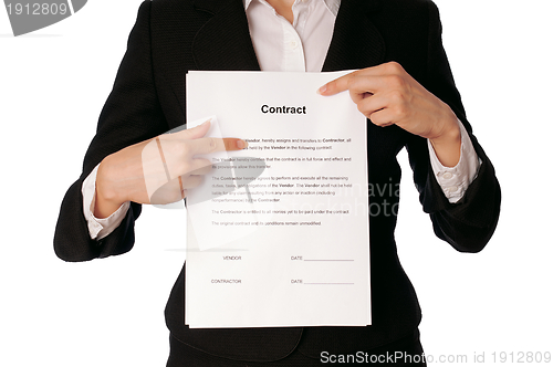 Image of Contract