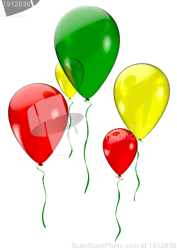 Image of holiday balloons