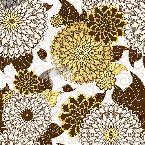 Image of Seamless floral pattern