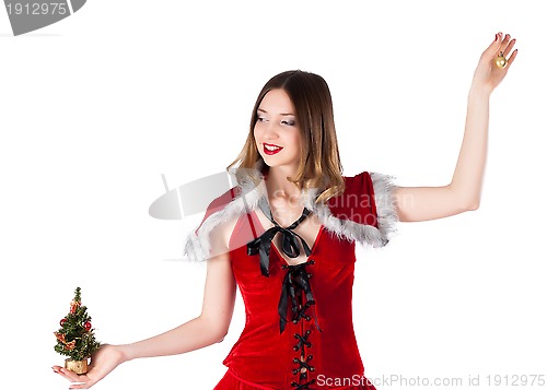 Image of Sexy Santa girl