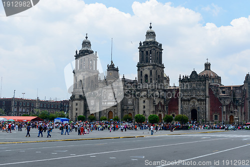 Image of The Metropolitan Cathedral in Mexico City