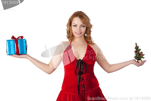 Image of Sexy Santa girl