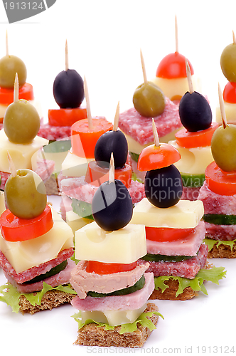 Image of Arrangement of Appetizers