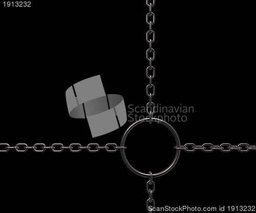 Image of ring on chains