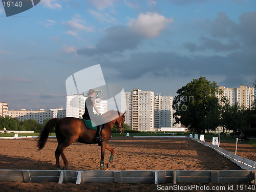 Image of horsewoman