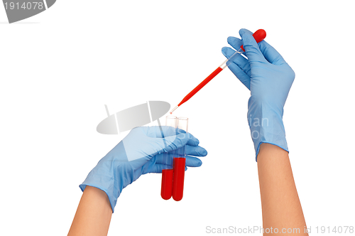 Image of blood test