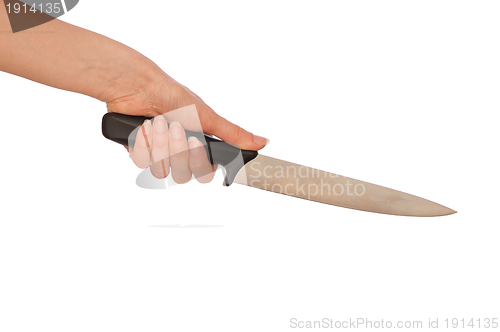 Image of cooking with knife