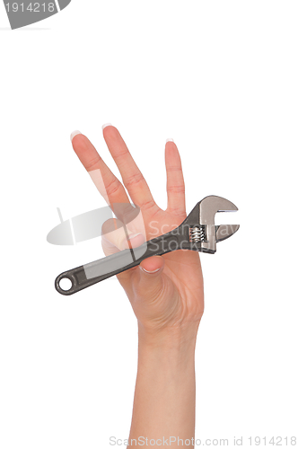 Image of adjustable spanner