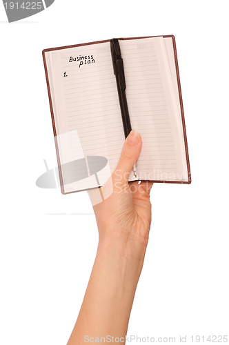 Image of business plan