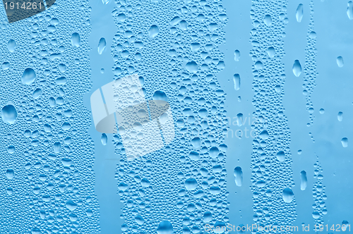 Image of rain drops on the window