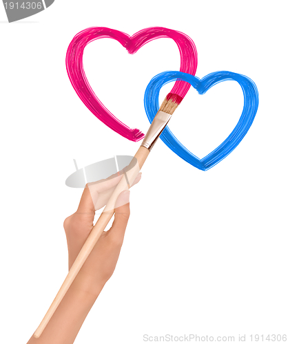 Image of love symbol