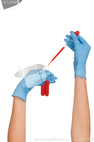 Image of blood test