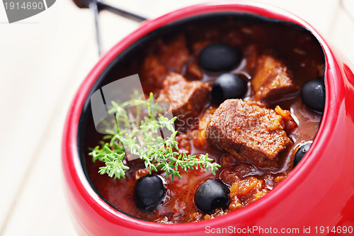 Image of delicious goulash