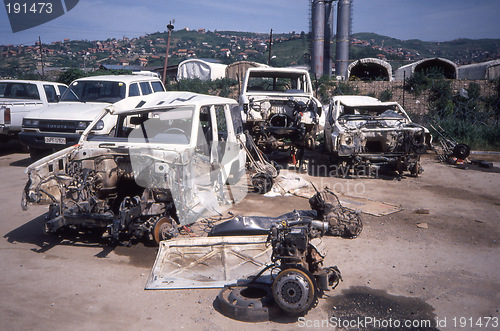 Image of UN car park