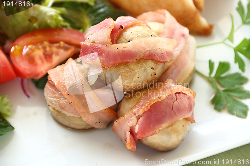 Image of Bacon Mushrooms