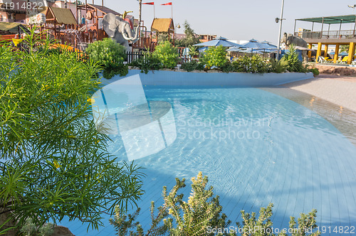 Image of swimming pool in a beautiful setting