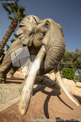 Image of Statue of an African Elephant