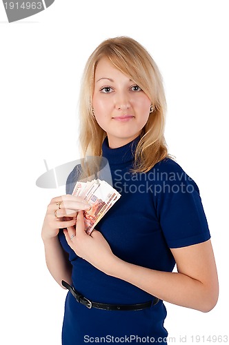 Image of Beautiful business lady