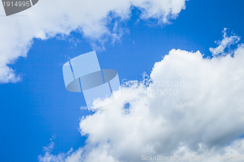 Image of blue sky