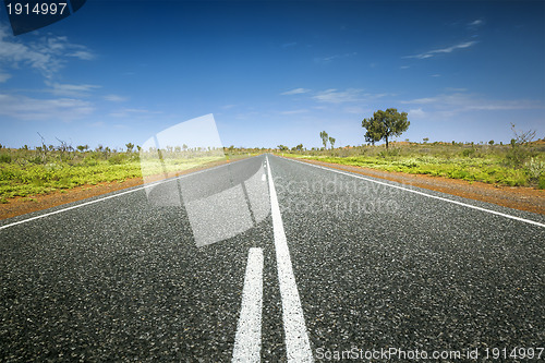 Image of desert road