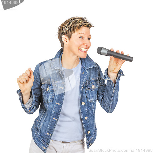 Image of singing women