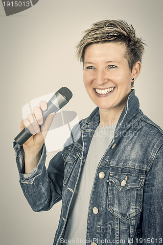 Image of smiling women