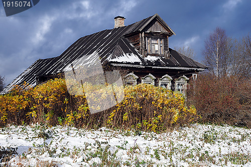 Image of Detached Village House in the Fall