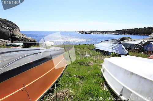 Image of Small boats 