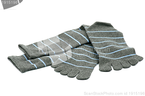 Image of Striped Toe Socks