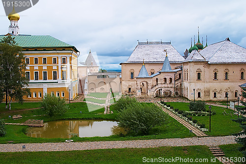 Image of kremlin rostov city. russia