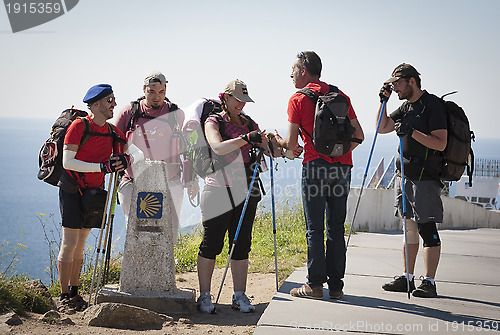 Image of End of the pilgrims walk