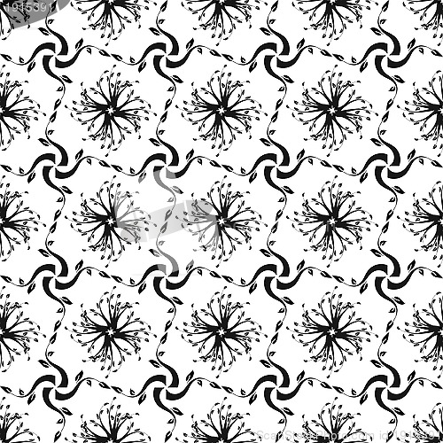 Image of Seamless Floral Pattern