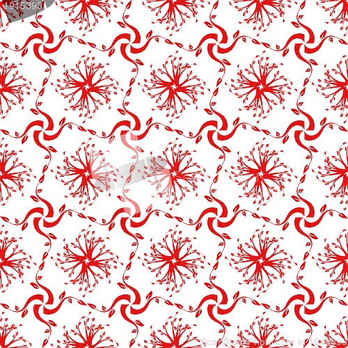 Image of Seamless Floral Pattern