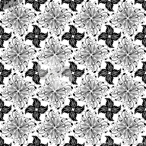 Image of Seamless Floral Pattern