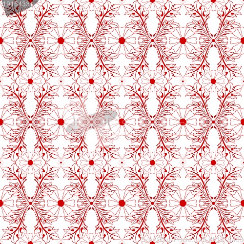Image of Seamless Floral Pattern
