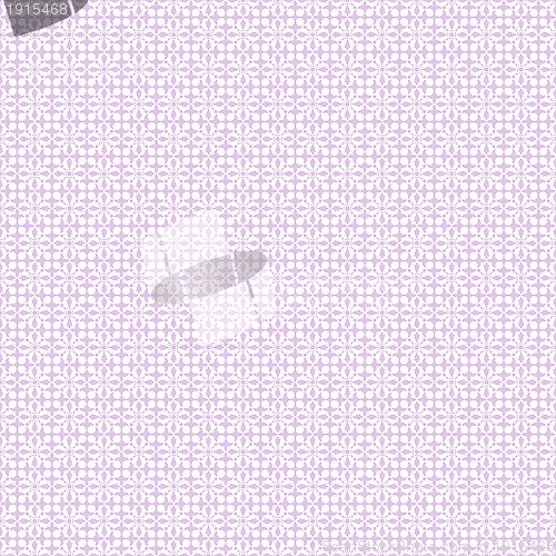 Image of Dots and floral pattern
