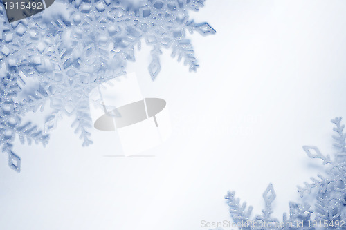 Image of Snowflakes background