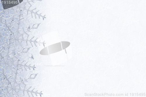 Image of Snowflakes background