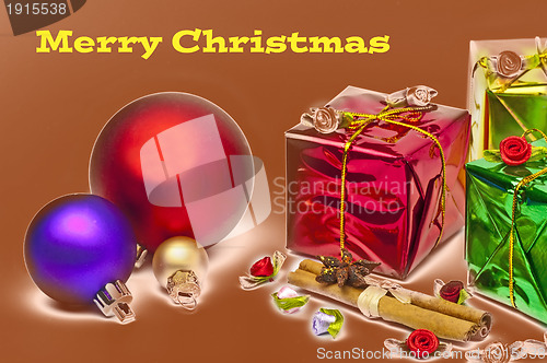 Image of Merry Christmas card